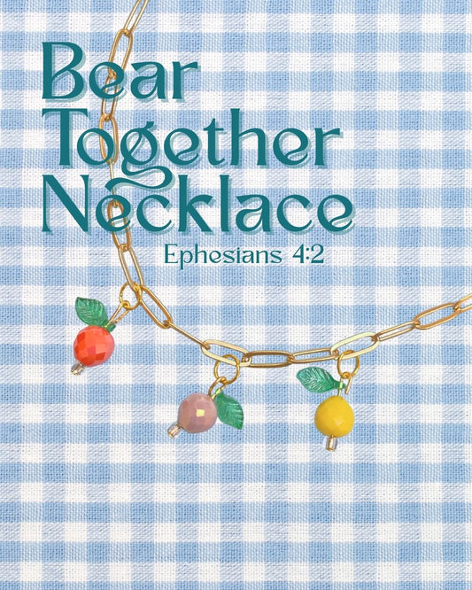 Bear Together Necklace (Ephesians 4:2)