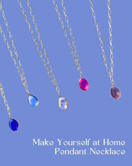 Make Yourself at Home Pendant Necklace