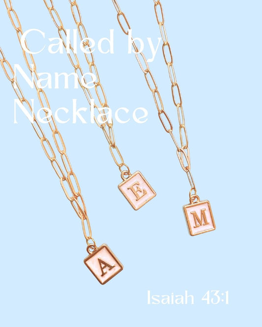 Called By Name Necklace (Isaiah 43:1)