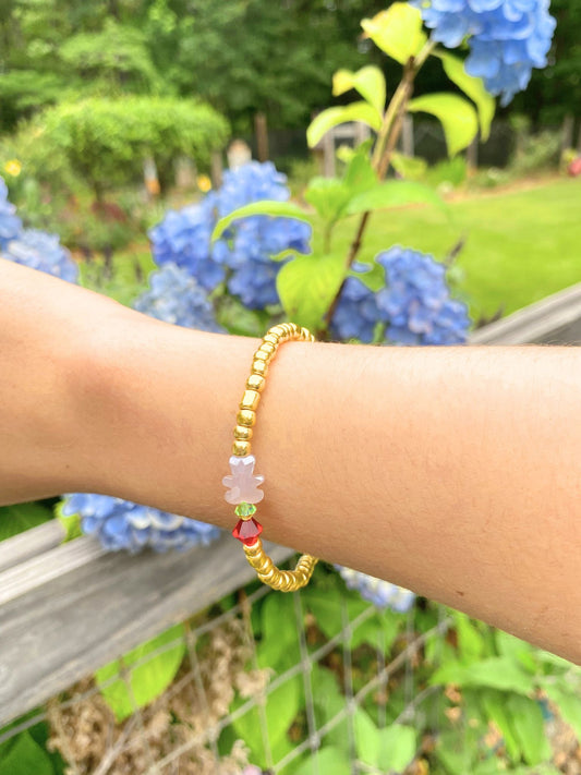 bear fruit bracelet-gold