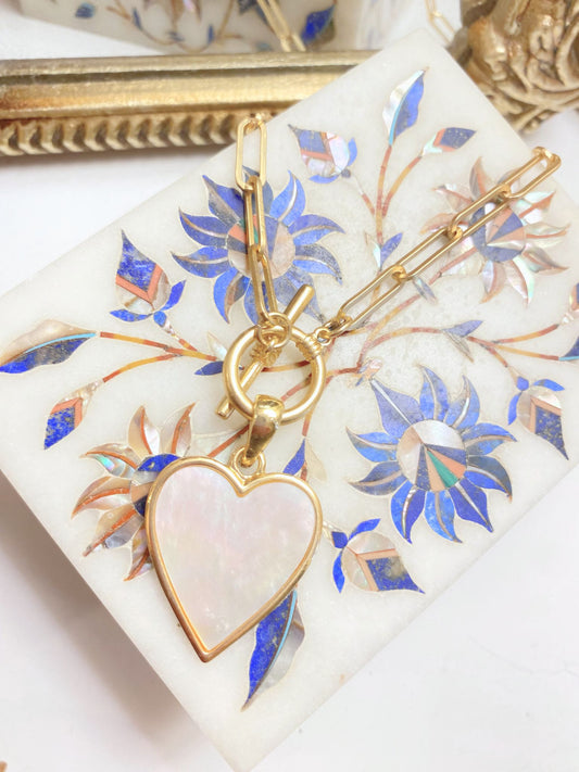 sacred heart necklace